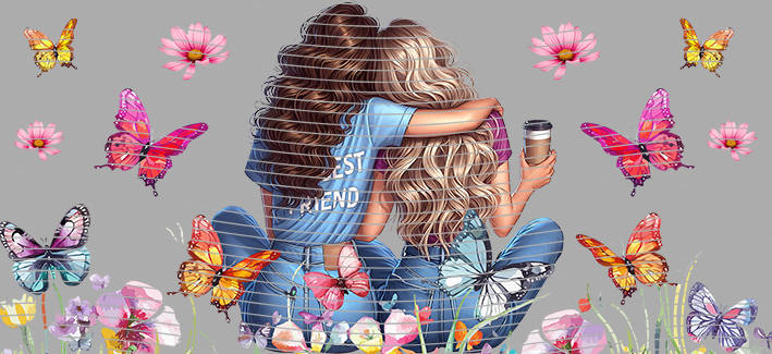 16oz Sunflower Girl-SU-205